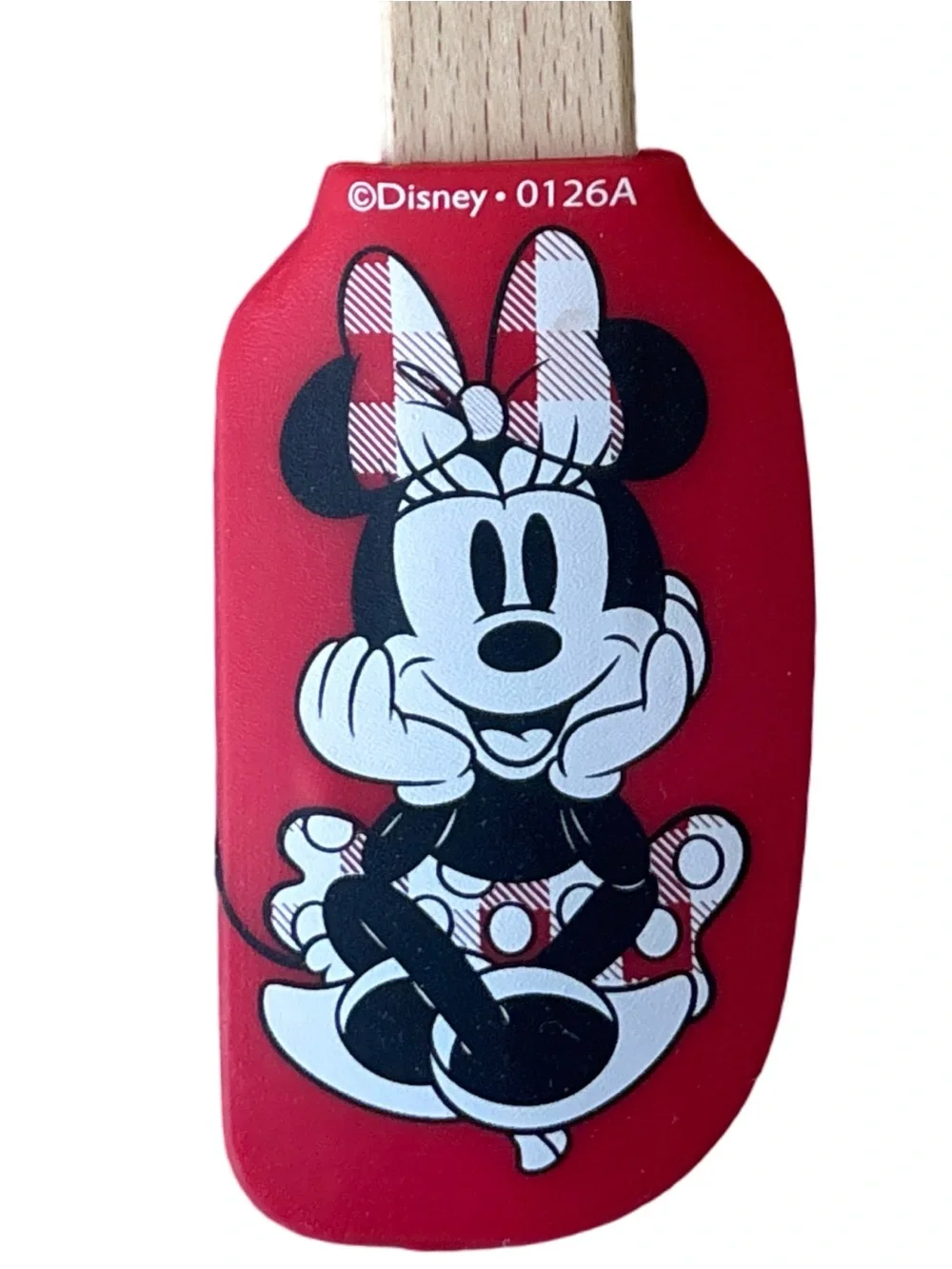 Disney Minnie Mickey Red Silicone Whisk Spatula 3Pc Set Kitchen Accessories Mini